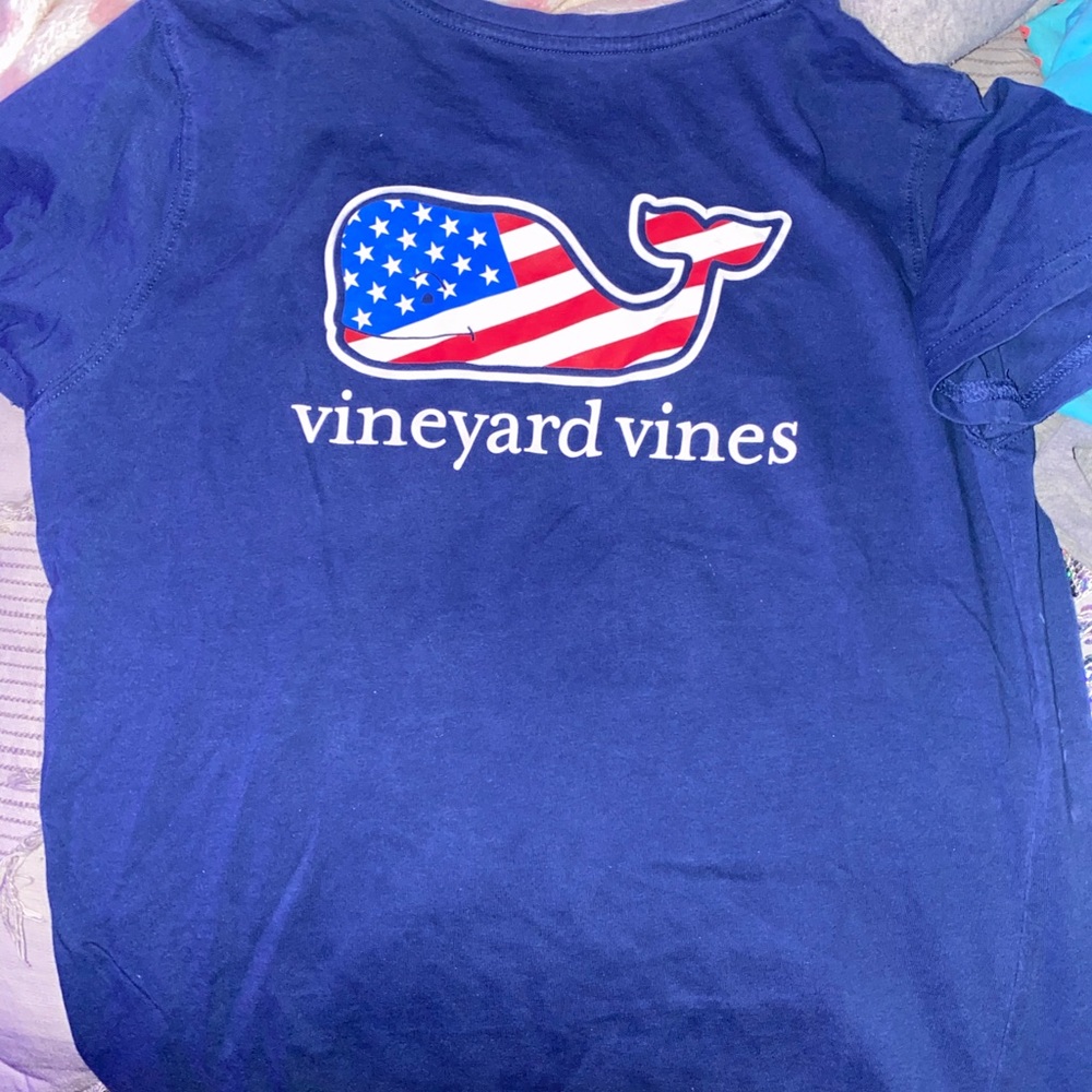 4th of July vineyard vines shirt